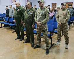 Участники СВО и ветераны боевых действий провели в колледже «Разговоры о важном» 